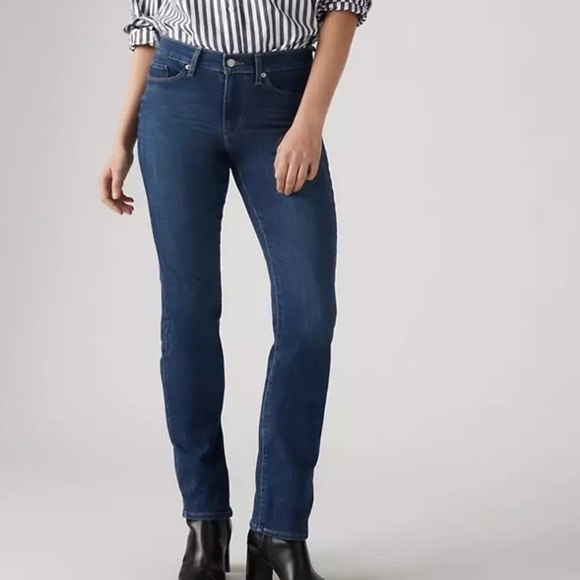 Levi’s Classic Straight Blue Jeans size 33 - Picture 2 of 11